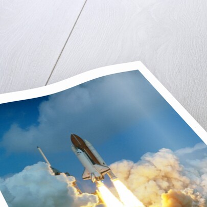 Shuttle Columbia Lifting Off by Anonymous