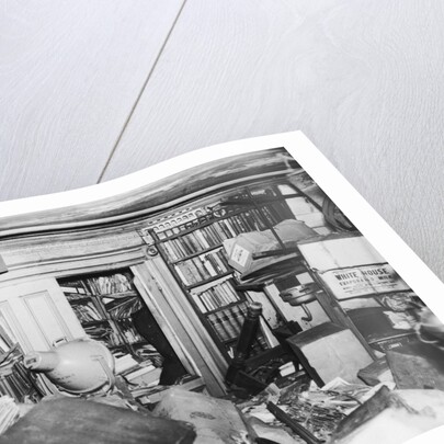 View of Junk Filled Room in Collyer Mansion by Anonymous