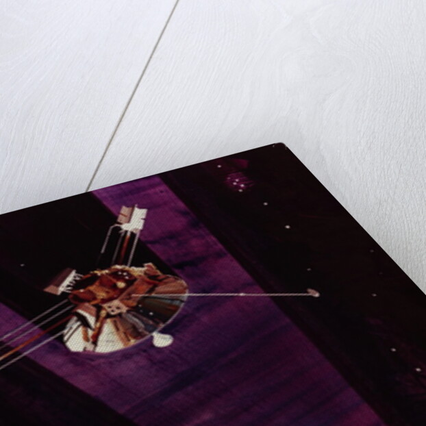 Pioneer 10 Passing Jupiter by Anonymous