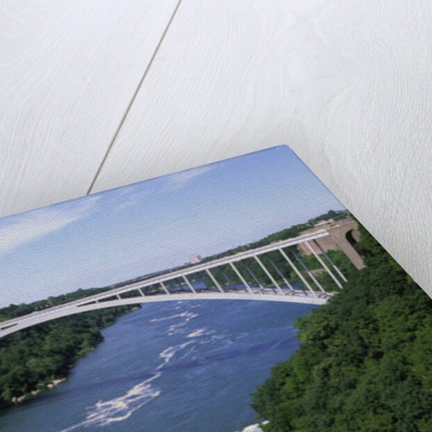 Aerial View of Peace Bridge Site by Anonymous