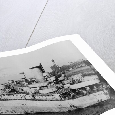 Tanker Splitting In Two by Anonymous