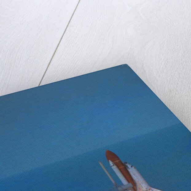 Space Shuttle Challenger Lifting Off by Anonymous