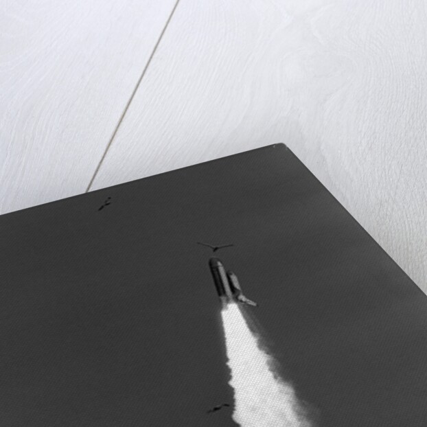 Challenger Space Shuttle Lifting Off by Anonymous