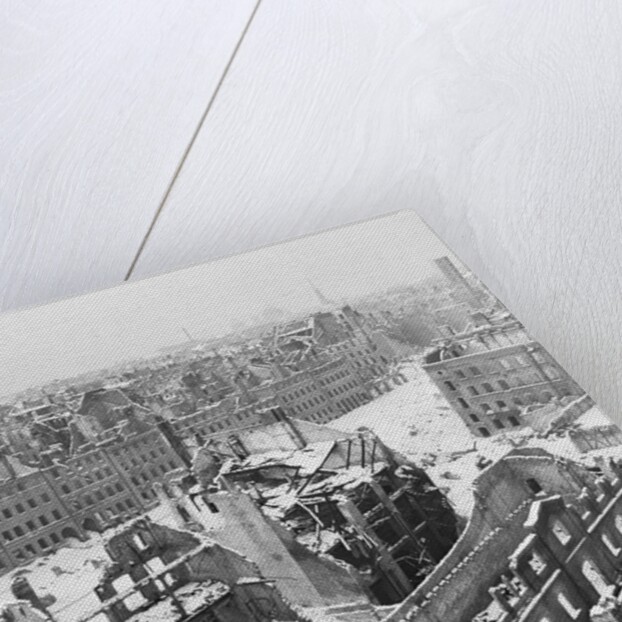 Destroyed Section of Berlin by Anonymous