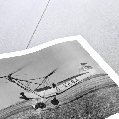 An Early Model of the Modern Helicopter by Anonymous