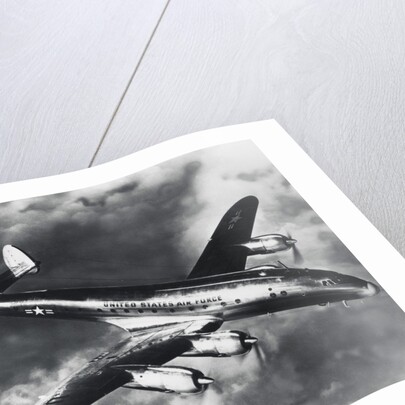 USAF Lockheed Constellation Transport Airplane by Anonymous