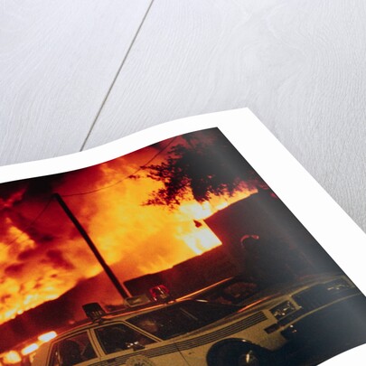 Burning Buildings with Police on the Scene by Anonymous