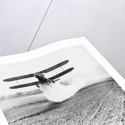 Bi-Plane Dusting Field with Pesticides by Anonymous