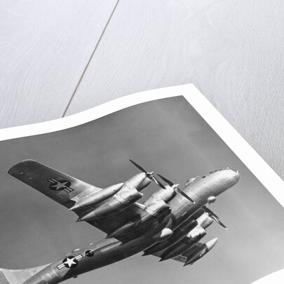 Boeing B-50D Superfortress in Air by Anonymous