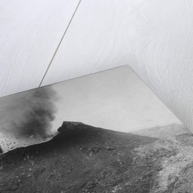 Mount Vesuvius Erupting Forcefully by Anonymous