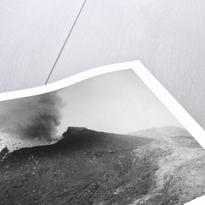 Mount Vesuvius Erupting Forcefully by Anonymous