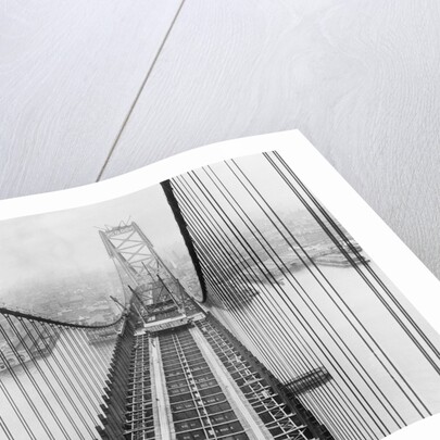View of Suspension Bridge by Anonymous
