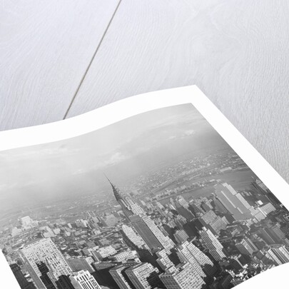 Aerial View of Chrysler Building in New York City by Anonymous