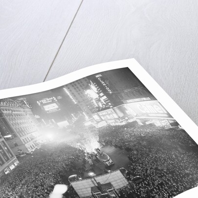 Times Square on New Years by Anonymous