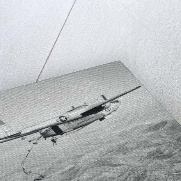 Military Airplanes in Flight by Anonymous