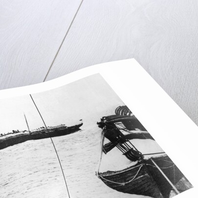 Large Liner Lusitania Leaving in Waters by Anonymous