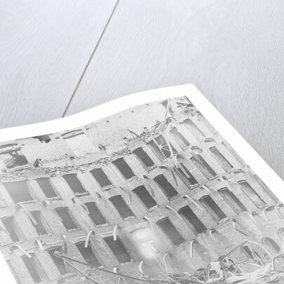White Palace Destroyed from Bolshevik Revolution by Anonymous