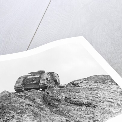 Tank Driving Down Hill by Anonymous