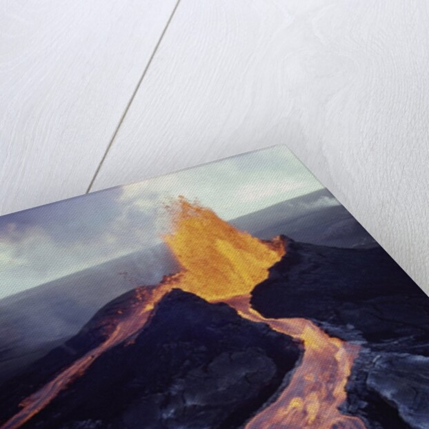 Kilauea Volcano Erupting by Anonymous