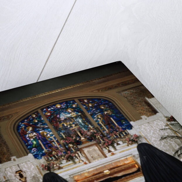Mother Cabrini's Body Lying in State by Anonymous