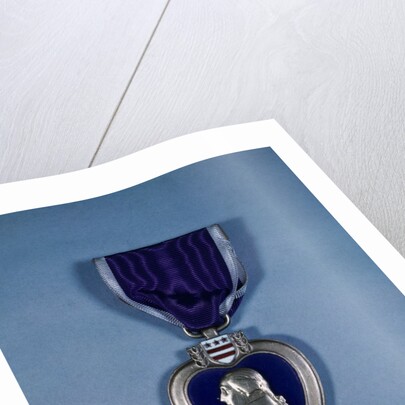 Purple Heart Medal by Anonymous