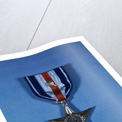 Silver Star Medal by Anonymous