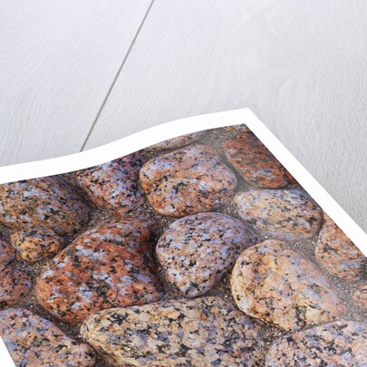 Granite Rocks on Shoreline by Corbis