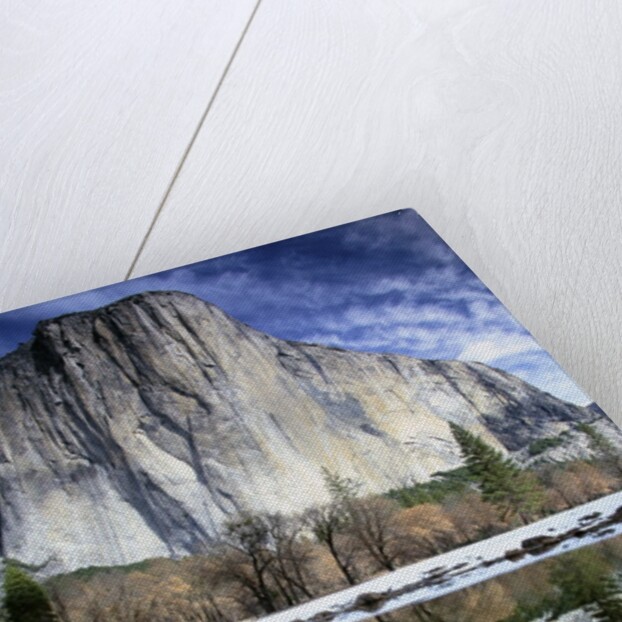 El Capitan and Merced River by Anonymous