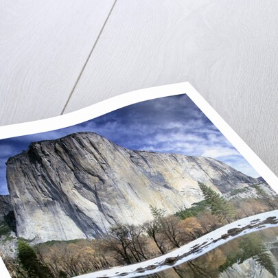 El Capitan and Merced River by Anonymous