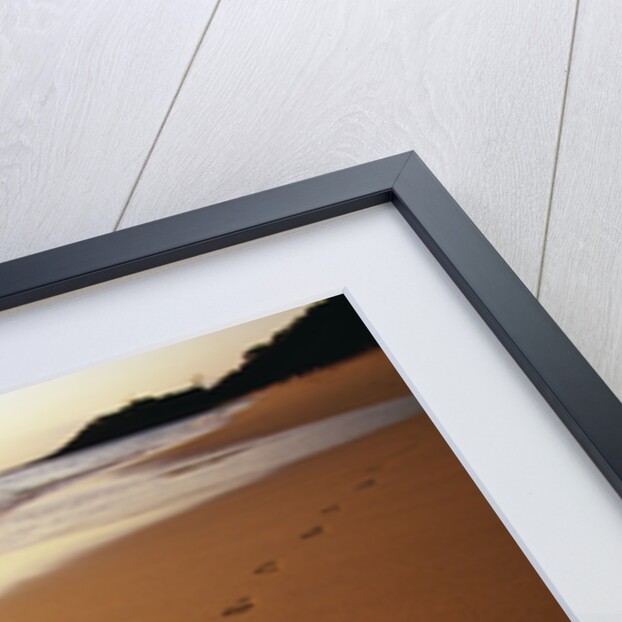 Footprints on Makena Beach by Anonymous