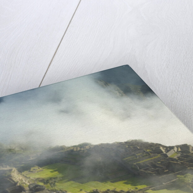 Machu Picchu in Morning Fog by Anonymous