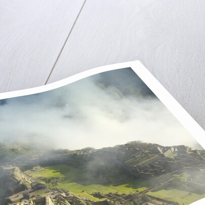 Machu Picchu in Morning Fog by Anonymous
