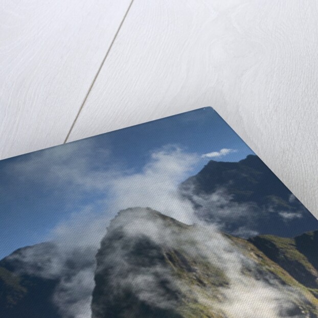 Machu Picchu in Morning Fog by Anonymous