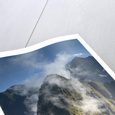 Machu Picchu in Morning Fog by Anonymous