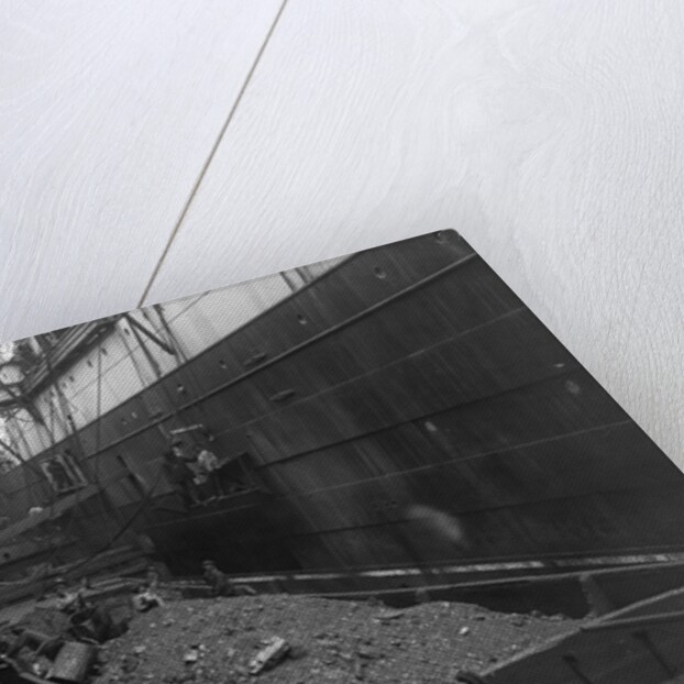 Loading Coal Onto Ships by Anonymous