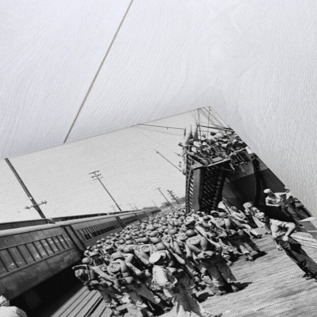 Troops Embarking at Hampton Roads by Anonymous