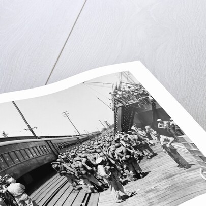 Troops Embarking at Hampton Roads by Anonymous