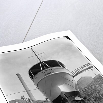 The Ohio in Dry Dock by Anonymous