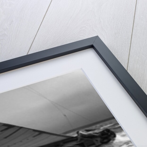 Sailboat Leaning in the Wind by Anonymous