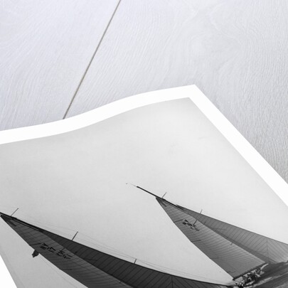 Sailboats Leaning in the Wind by Anonymous