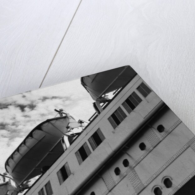 Lifeboats on a Passenger Ship by Anonymous