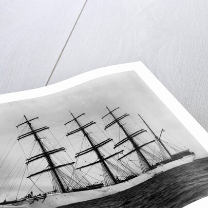 Merchant Ship with Four Masts by Anonymous