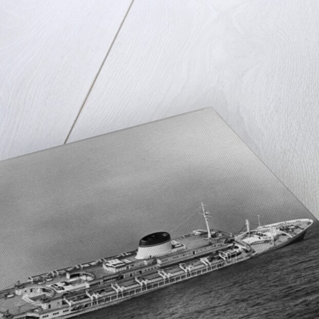 Andrea Doria Listing to Starboard by Anonymous