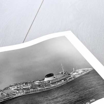 Andrea Doria Listing to Starboard by Anonymous