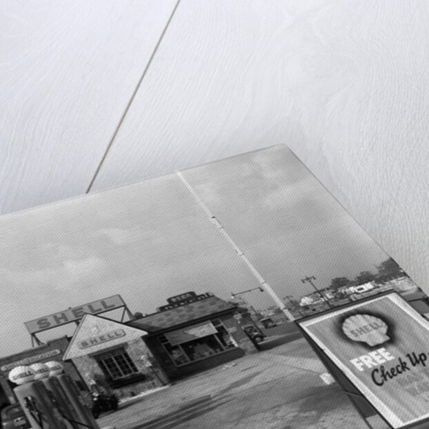 Shell Gasoline Station by Anonymous