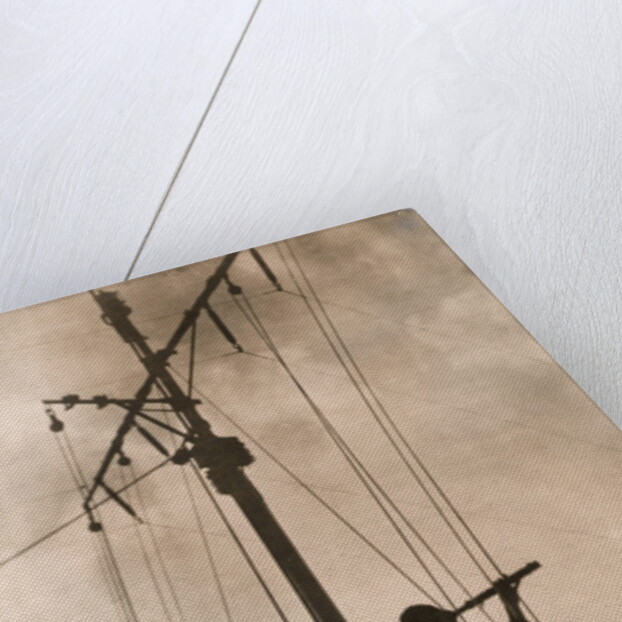 Lookout in Crow's Nest of US Subchaser by Anonymous