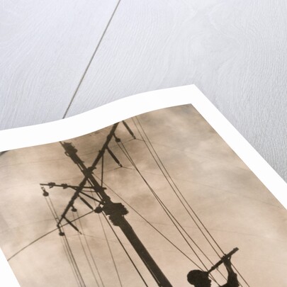 Lookout in Crow's Nest of US Subchaser by Anonymous