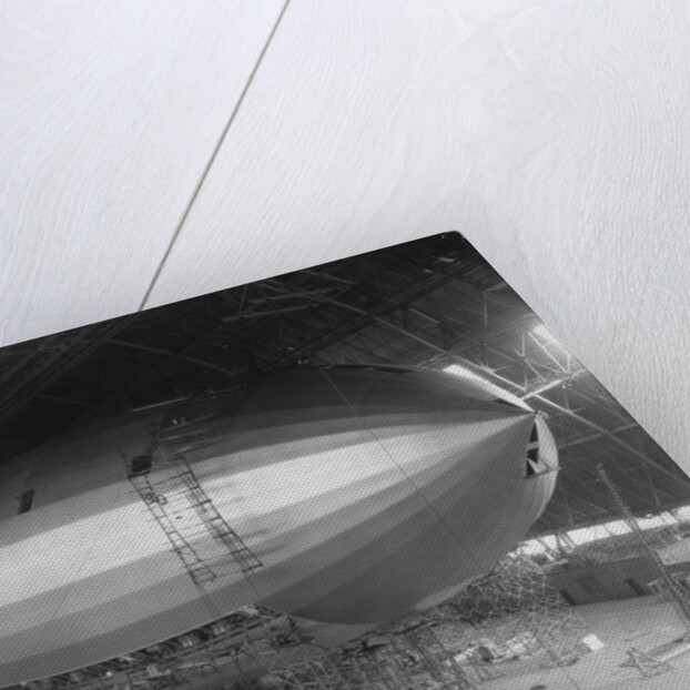 US Navy Airship Akron Under Construction by Anonymous