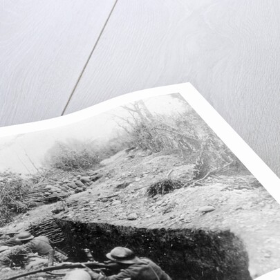 Soldiers Fighting From the Trenches by Anonymous