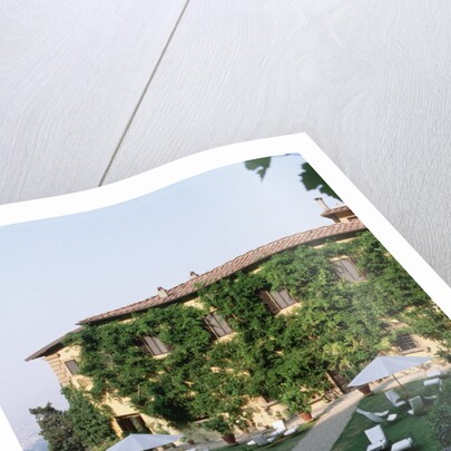 Gardens of Hotel in Tuscany by Anonymous